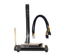 Tarjeta gráfica externa EGPU PCIE 3.0 X16 a M.2 NVME Cable de extensión con soporte para EGPU, cable de alimentación, portátil, tarjeta gráfica, base de expansión