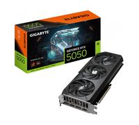 Gigabyte GeForce RTX 5050 Gaming OC 8G Tarjeta Gráfica - 8GB GDDR6, 128bit, PCI-E 5.0, 2632MHz Frecuencia del núcleo, 2 x DP, 2 x HDMI, NVIDIA DLSS 4, GV-N5050GAMING OC-8GD
