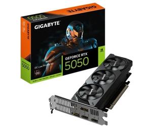 Tarjeta Gráfica Gigabyte GeForce RTX 5050 OC Low Profile/ 8GB GDDR6/ Compatible con Perfil Bajo