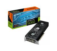 GIGABYTE GeForce RTX 5060 Eagle MAX OC 8G Tarjeta Gráfica - 8 GB GDDR7, 128 bits, PCI-E 5.0, frecuencia de núcleo 2550 MHz, 3 x DisplayPort, 1 x HDMI, NVIDIA DLSS 4, GV-N5060EAGLEMAX OC-8GD 1.0