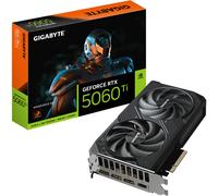 GIGABYTE GeForce RTX 5060 Ti WINDFORCE 8G Tarjeta Gráfica – 8 GB GDDR7, 128 bits, PCI-E 5.0, 2572 MHz Frecuencia del núcleo, 3 x DisplayPort, 1 x HDMI, GV-N506TWF2-8GD