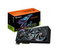 GIGABYTE AORUS GeForce RTX 5080 MASTER 16G Tarjeta Gráfica - 16GB GDDR7, 256 bits, PCI-E 5.0, 2805MHz Core Clock, 3 x DisplayPort, 1 x HDMI, GV-N5080AORUS M-16GD