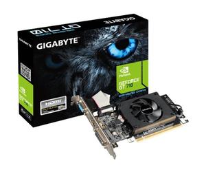 Tarjeta grafica Gigabyte GT 710 2GB DDR3