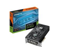 Gigabyte GeForce RTX 5060 Eagle OC 8G Tarjeta Gráfica - 8GB GDDR7, 128bit, PCI-E 5.0, 2550 MHz Frecuencia del núcleo, 3 x DisplayPort, 1 x HDMI, GV-N5060EAGLE OC-8GD