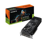 GIGABYTE GeForce RTX 5070 WINDFORCE SFF 12G Tarjeta gráfica - 12 GB GDDR7, 192 bits, PCI-E 5.0, Frecuencia del núcleo 2512 MHz, 3 x DP 2.1b, 1 x HDMI 2.1b, DLSS 4, GV-N5070WF3-12GD