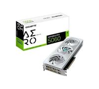 Tarjeta Gráfica GIGABYTE RTX 5060 8GB GDDR7 AERO OC triple ventilador blanca