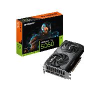 GIGABYTE GeForce RTX 5050 WINDFORCE OC 8G Tarjeta Gráfica - 8GB GDDR6, 128bit, PCI-E 5.0, 2587MHz Frecuencia del núcleo, 2 x DP, 2 x HDMI, NVIDIA DLSS 4, GV-N5050WF2OC-8GD