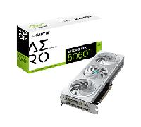 Gigabyte GeForce RTX 5060 Ti Aero OC 8G Tarjeta Gráfica - 8 GB GDDR7, 128 bits, PCI-E 5.0, 2647 MHz Frecuencia del núcleo, 3 x DisplayPort, 1 x HDMI, GV-N506TAERO OC-8GD