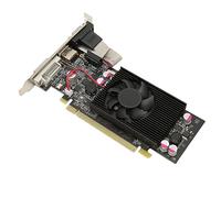 Tarjeta Gráfica GT210 de 1 GB Tarjeta Gráfica para Juegos DDR2 con un Ventilador Reloj GPU de 589 MHz 64 bits Reloj de Memoria de 800 MHz para Win 10 Vista Linux Win 11 (GT210