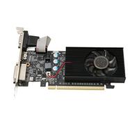 Tarjeta Gráfica GT210 de 1GB, Tarjeta Gráfica para Juegos de 589MHz 1000MHz 2560x1600, PCI Express2.0, Tarjeta de Vídeo de PC para Interfaz Multimedia HD Interfaz DVI VGA (GT210 1GD3 64 bits)