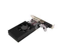 Tarjeta Gráfica GT610, Tarjeta Gráfica para Juegos 2G GDDR3 de 64 bits con Ventilador de Refrigeración, Frecuencia de Núcleo de 810 MHz, Compatible con VGA, HDMI, DVI, Tarjeta de
