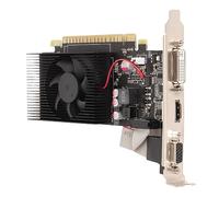 Tarjeta Gráfica GT730 de 4 GB, Tarjeta Gráfica para Juegos GDDR3 de 128 bits, Tarjeta Gráfica de Escritorio con Diseño de Perfil bajo, Reloj de Memoria GPU de 650 MHz y 5000 MHz