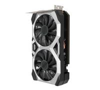 Tarjeta Gráfica GTX 1660 de 6 GB, Tarjeta Gráfica para Computadora GDDR6 de 192 bits 1785/14000 MHz con Dos Ventiladores, Tarjeta Gráfica para Juegos PCI Express 3.0, Escritorio