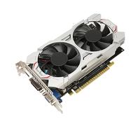 Tarjeta Gráfica GTX1050Ti de 4 GB DDR5 de 128 bits, Tarjeta de Vídeo para Juegos de Escritorio 2560x1600, Salida HDMI DVI VGA, PCIE 2.0 16X, Ventilador de Refrigeración