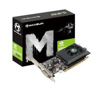 Tarjeta Grafica MAXSUN Nvidia GEFORECE GT 1030 2GB GDDR5 64-bit PCIe 3.0 4096 x 2160 4K Pixeles DirectX 12 ITX HDCP Ready bajo Perfil Tarjeta gráfica GPU