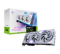 Tarjeta gráfica - MSI - GAMING GEFORCE RTX 5080 16G TRIO OC BLANCA NVIDIA 16 Go GDDR7
