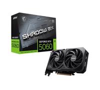 Tarjeta Gráfica MSI RTX 5060 8G Shadow 2X OC 8GB GDDR7 PCI Gen5 OC Black