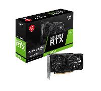 tarjeta gráfica msigeforce rtx 3050 gddr6 6gb negro