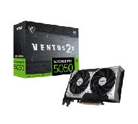 MSI GeForce RTX 5050 Ventus 2X OC 8GB GDDR6 DLSS4 - Tarjeta gráfica