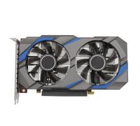 Tarjeta Gráfica para Juegos 2GB 128 bit GDDR5, 1354/7008MHz Tarjeta Gráfica para Computadora con Ventilador de Enfriamiento Dual, HDMI, Display Port, DVI D, PCI Express 3.0 16X