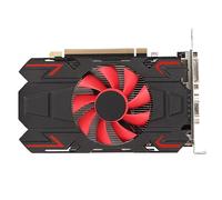 Tarjeta Gráfica para Juegos, HD7670 4GB DDR5 128bit 650MHz 1800MH HDMI DVI VGA PCI Express 2.0 Ranura 16X, Tarjeta Gráfica para Computadora con un Ventilador (HD7670 4GB DDR5)