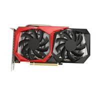 Tarjeta Gráfica para Juegos, RTX206 6GB GDDR6 192bit 1365MHz 14000MHz DVI DisplayPort HDMI PCI Express 3.0 X16, Tarjeta Gráfica para Computadora con Ventilador de Refrigeración