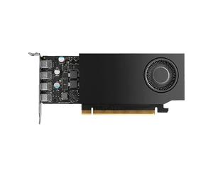 Tarjeta gráfica PNY Nvidia Ampere A400 VCNRTXA400-PB 4GB GDDR6 50 W PCI-Express x8 Gen 4.0 4 puertos Mini-DisplayPort 1.4a