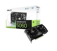 tarjeta gráfica pnygeforce rtx 5060 gddr7 8gb negro