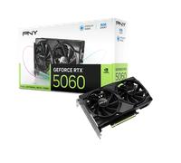 Tarjeta Gráfica PNYGeForce RTX 5060 GDDR7 8GB Negro VCG50608DFXPB1