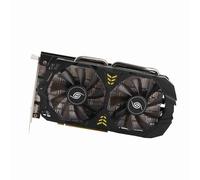 Tarjeta Gráfica RX580 8G 256 bit GDDR5, Compatible con HDMI DP X 3, 1244MHz 14000MHz, Refrigeración Integrada de Doble Ventilador, Tarjeta Gráfica de Juegos de Computadora para Radeon RX580