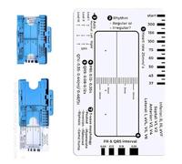 Tarjeta guía de referencia de electrocardiograma clínico para lectura eficiente de datos cardíacos, interpretación del entorno educativo, ayuda para monitores cardíacos