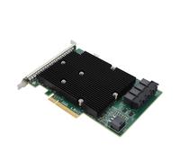 Tarjeta HBA LSI SAS 9300-16I de 12GB/s, 16 Puertos SAS/SATA, PCIe 3.0, Compatible con Windows, Linux, VMware, Tosuny