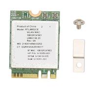 Tarjeta inalámbrica GRCFUMO WiFi 6E, Tarjeta de Red inalámbrica de Baja demora, 2.4GHz 5GHz 6GHz 5374Mbps NGFF BT5.3 Adaptador de Red para Redes informáticas
