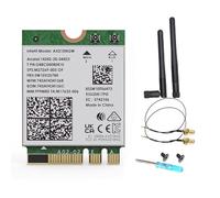 Tarjeta inalámbrica Intel AX210 WiFi 6E, M.2 NGFF, Bluetooth 5.3, 5400Mbps Tri-Band 2.4/5/6GHz, Windows 10/11 64-bit