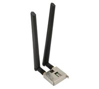 Tarjeta Inalámbrica WiFi 6 de Alta Velocidad de 1730 Mbps, Tarjeta WiFi AX200NGW de bajo Retardo, Ampliamente Compatible con Placas Base, Compatible con Win 10 11 64 bits,