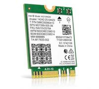 Tarjeta inalámbrica WiFi 6E Intel AX210 NGW Bluetooth 5.3 Tri-Band 5400Mbps adaptador de red para laptop compatible con Windows 10/11 (64 bits) M.2/NGFF