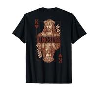 Tarjeta Jesús Rey de Reyes - Rey de Corazones Camiseta