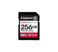 Tarjeta Kingston Canvas React Plus SDXC 256GB UHS-II 280MB/s V60