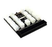 Tarjeta Laptop Tarjeta gráfica Potencia * 17 Placa Adaptador -E Adaptador 6pin12V Adaptador LAN po de Alta Potencia Antena Tooth (AS Show, 20 * 15 * 5cm)