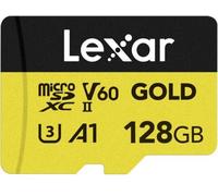 Lexar 128GB GOLD UHS-II MicroSDXC V60 U3 A1 UHS-II