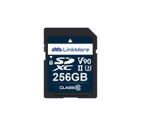 Tarjeta LinkMore XV29 SDXC UHS-II de 256 GB Tarjeta SD UHS-II C10 U3 V90 Tarjeta SD para c mara digital Drone Compatible con c maras de video 4K