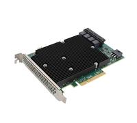 Tarjeta LSI SAS 9300 16I HBA, Tarjeta Controladora Raid HBA de 12 Gbps con 16 Puertos SATA SAS, para para Linux para VMware para Freebsd