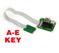Tarjeta M.2 E A Clave A PCIe 1x (M2 NGFF)