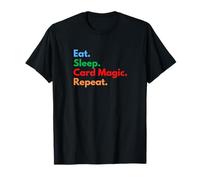 Tarjeta mágica para Dormir para Magos y Amantes de Las Cartas Camiseta