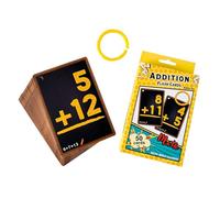 Tarjeta Matemática Infantil, Multiplicación Y División Flash Cards - Tarjetas Flash 50 Cartas Matemáticas Total Para Niños
