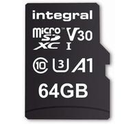 Tarjeta memoria Integral Memory microSD XC 64GB clase 10