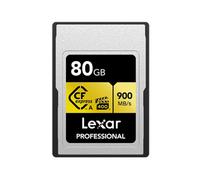 Tarjeta de memoria Lexar CFexpress LCAGOLD 80 GB Tipo A Profesional Oro
