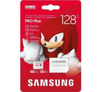Tarjeta memoria micro sd samsung 128gb sonic pro plus clase 10 u3 v30 a2 + adaptador sd (MB-MD128SA/LC1)