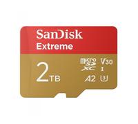 Tarjeta memoria micro secure digital 2tb sandisk extreme clase 10 uhs - i u3 + adaptador