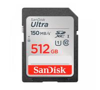 Tarjeta Memoria SanDisk SDXC 512Gb Ultra 140Mb/s Clase 10